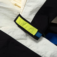 Color Block Hiding Jacket - Black