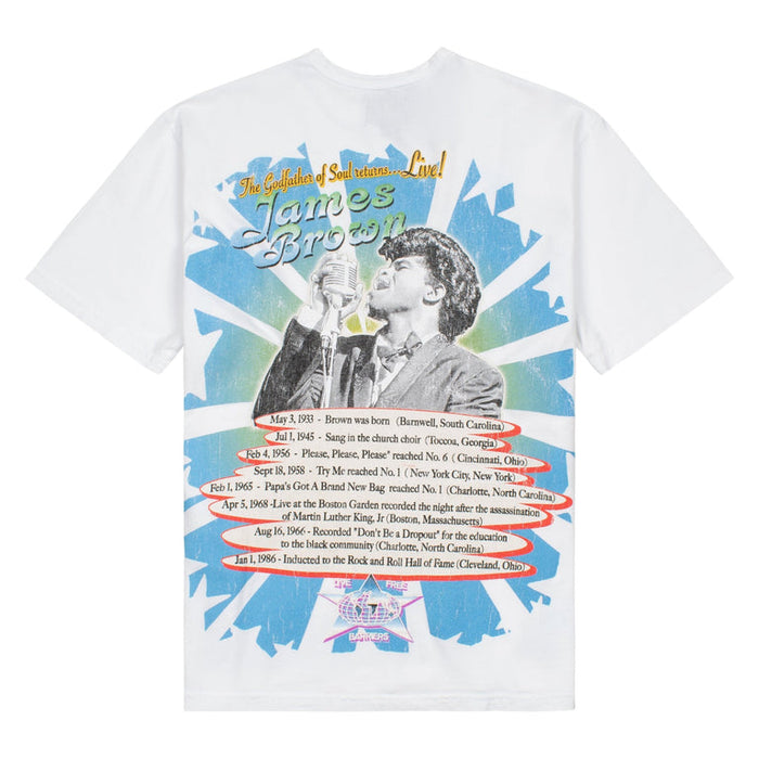 James Brown Ponder Tee - White