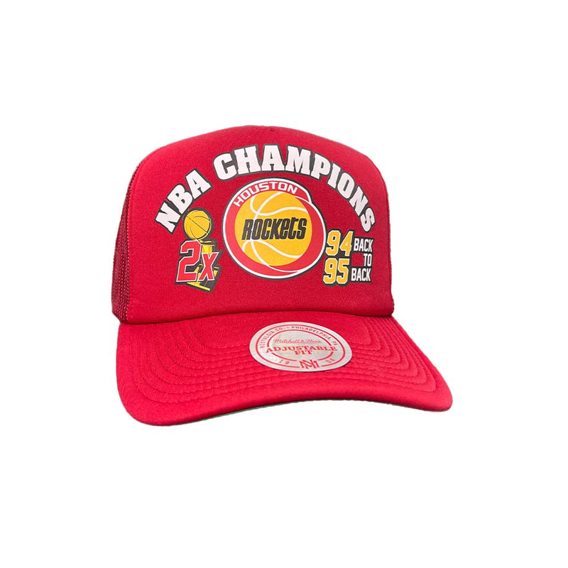 2x Houston Rockets NBA Champions 94-95 Trucker Hat