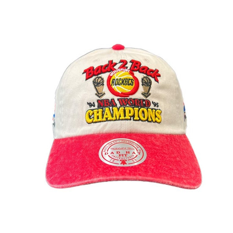 Houston Rockets NBA World Champions Back Back Strapback