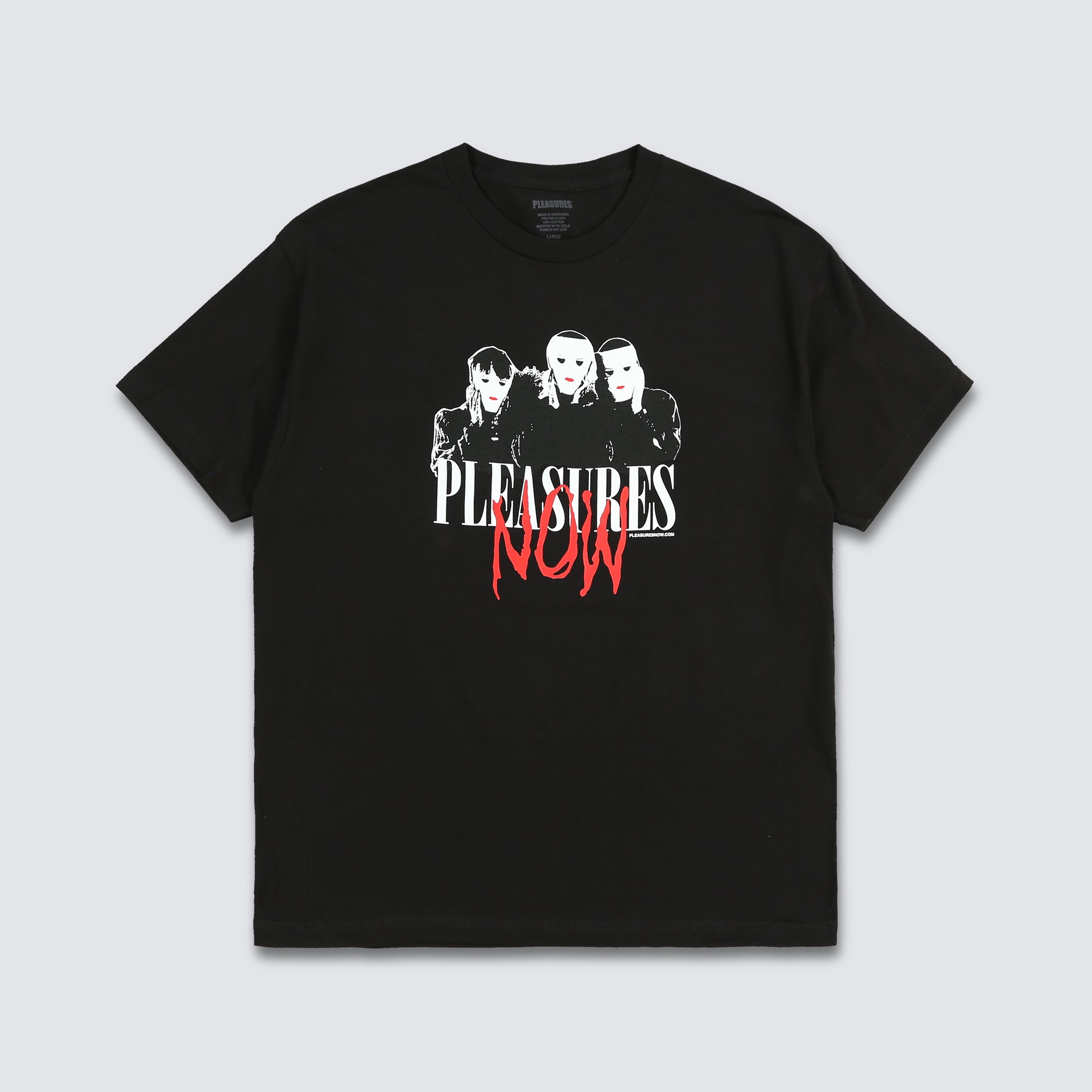 Masks Tee - Black