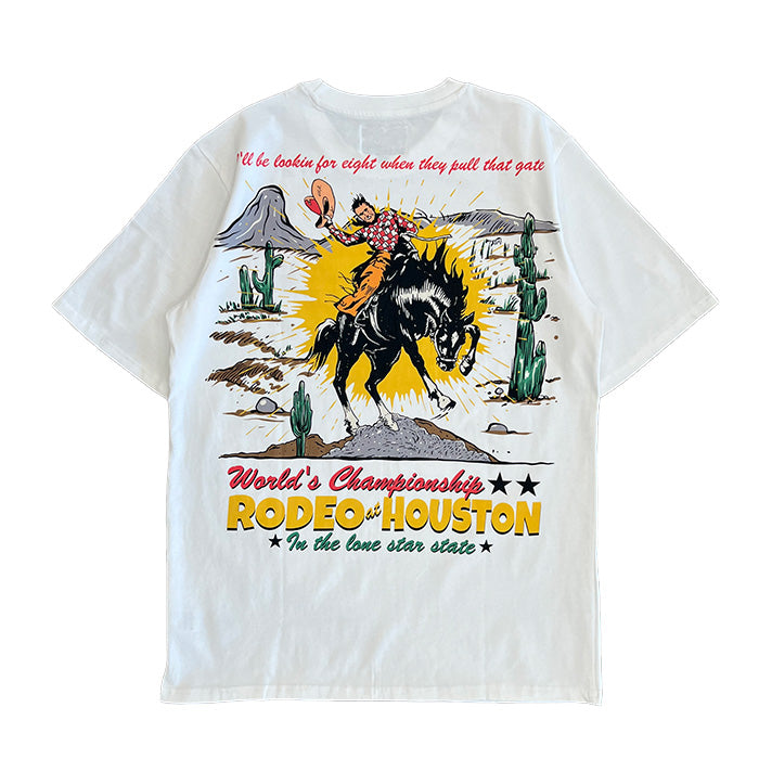 Houston by Morning Tee - White – Club Never