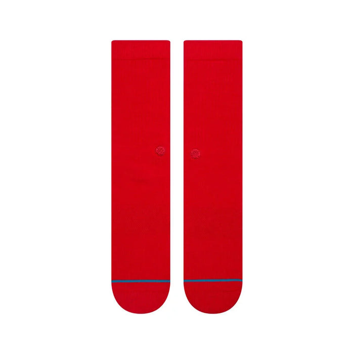 Icon Crew Socks - Red