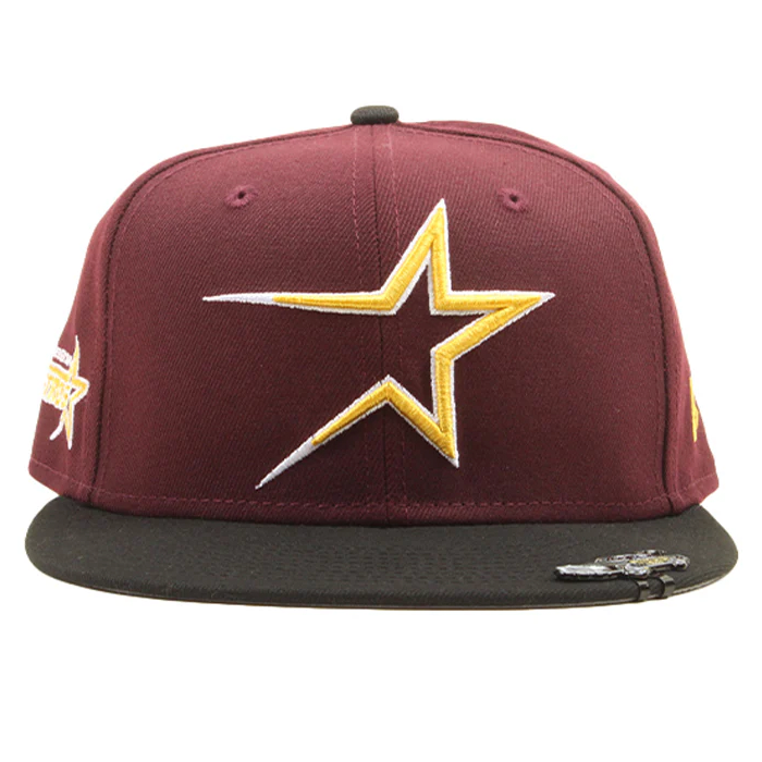 Proper x New Era Exclusive 1999 Houston Astros 59Fifty Maroon Club Never