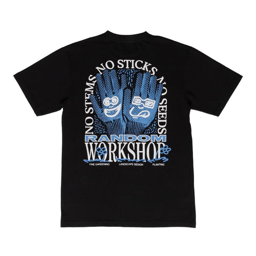 Flowered Tee - Black