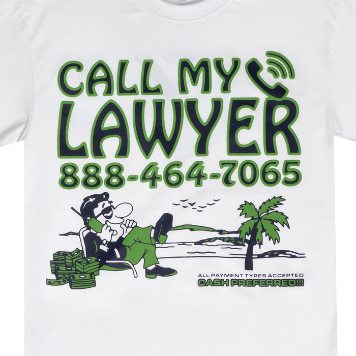 Off Shore Lawyer Tee - White