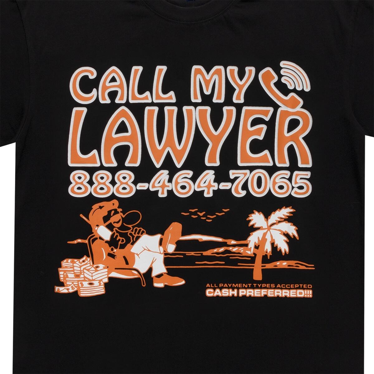 Off Shore Lawyer Tee - Black