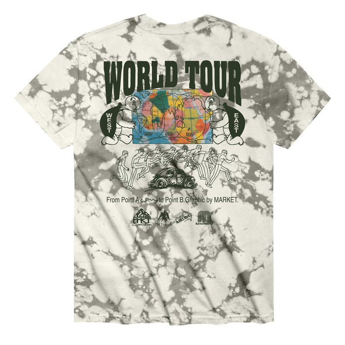 World Tour Tee - Tye Dye