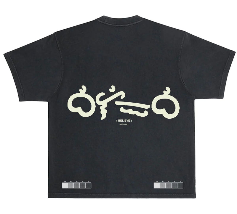 Baybayin Tee - Vintage Black