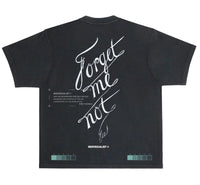 Forget Me Not Tee - Black