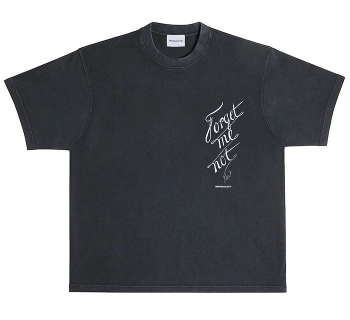 Forget Me Not Tee - Black