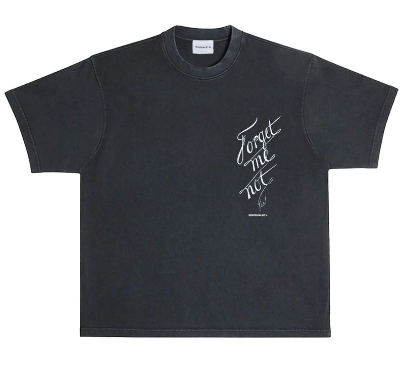 Forget Me Not Tee - Black