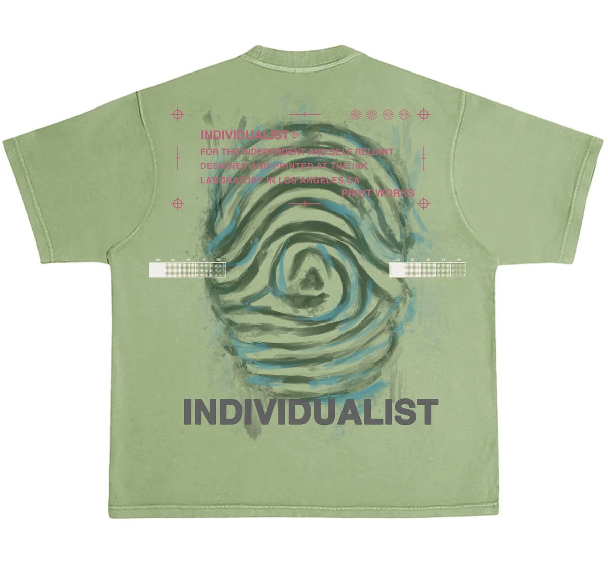 Painted Logo Tee - Matcha