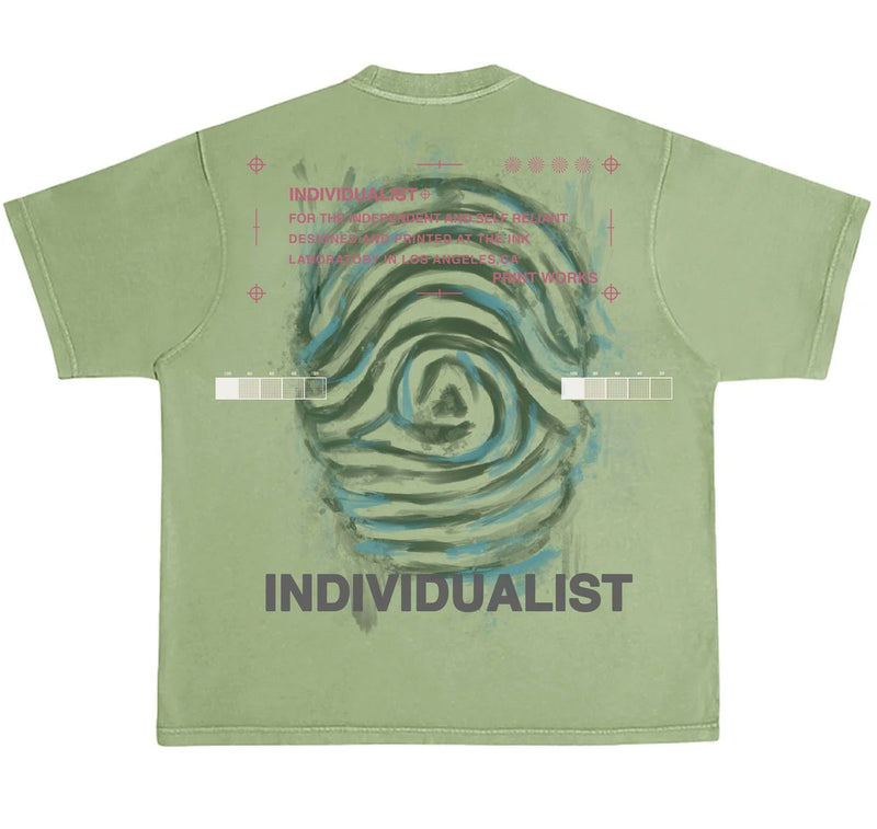 Painted Logo Tee - Matcha