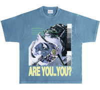 Are You You Tee - Aqua