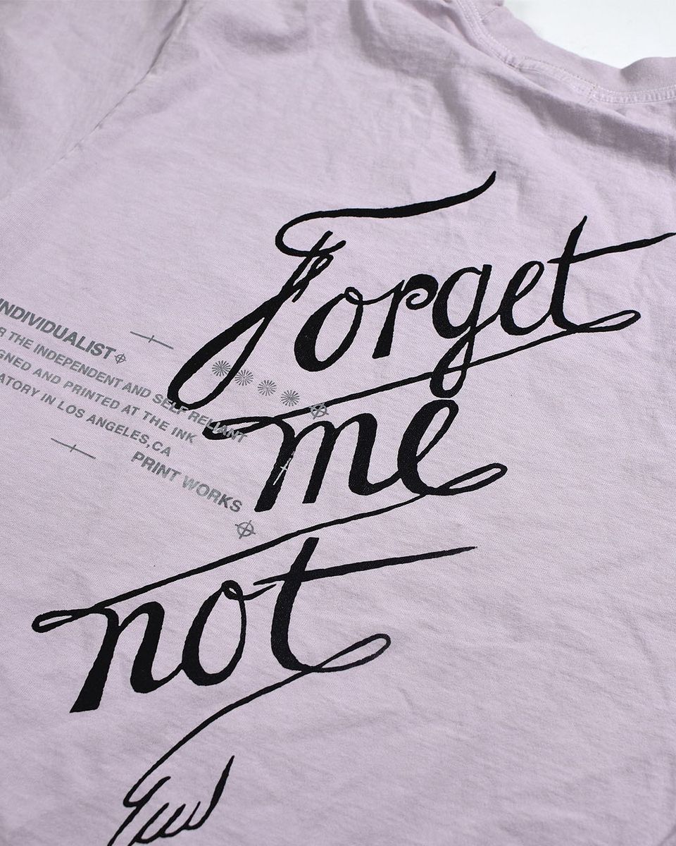 Forget Me Not Tee - Lavender