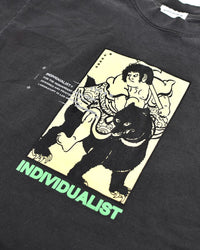 Kintaro Box Tee - Charcoal