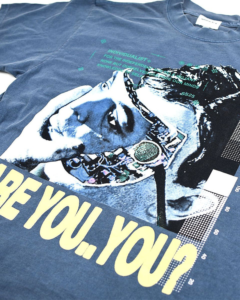 Are You You Tee - Aqua