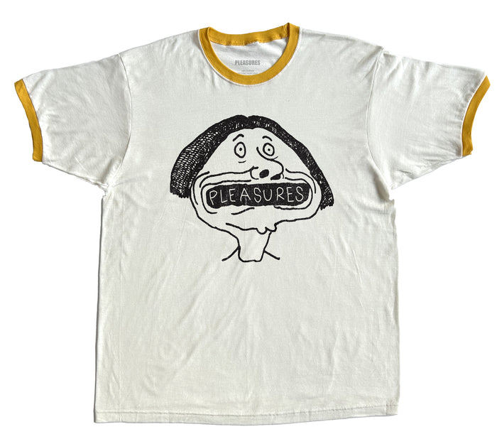 Mouthful Ringer Tee - Natural