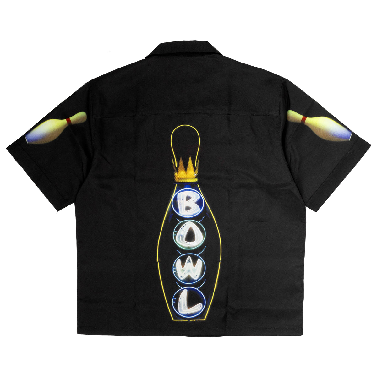 Time Bowling Button Up - Black
