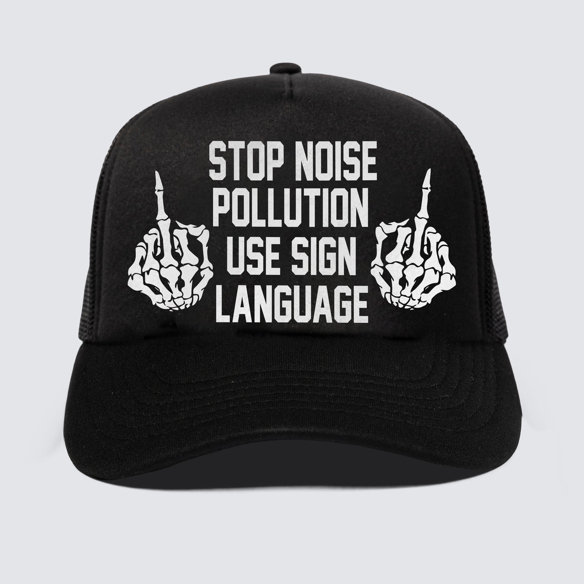 Pollution Trucker - Black