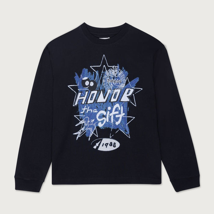 Art Pop LS Tee - Black