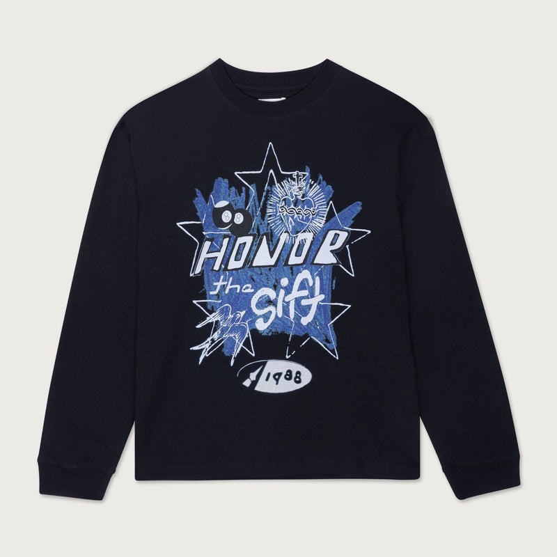 Art Pop LS Tee - Black