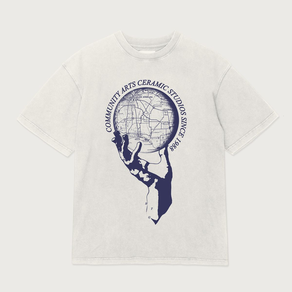Honor Ceramic Studio Tee - Bone
