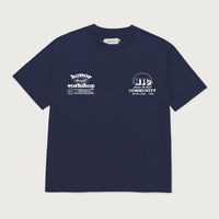 Honor Workshop Tee - Navy