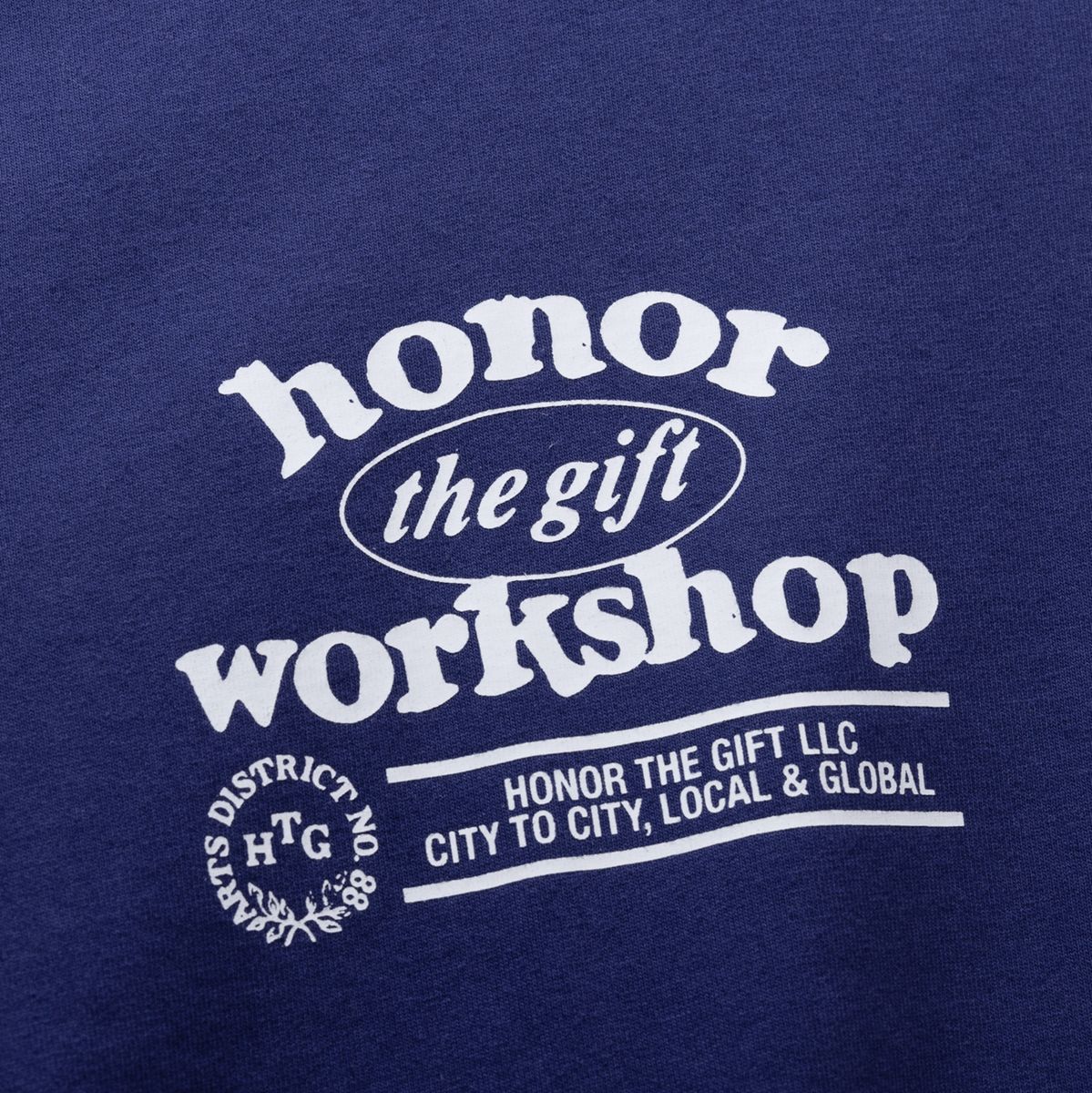 Honor Workshop Tee - Navy