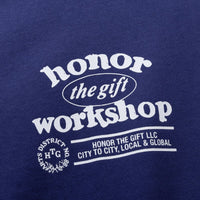 Honor Workshop Tee - Navy