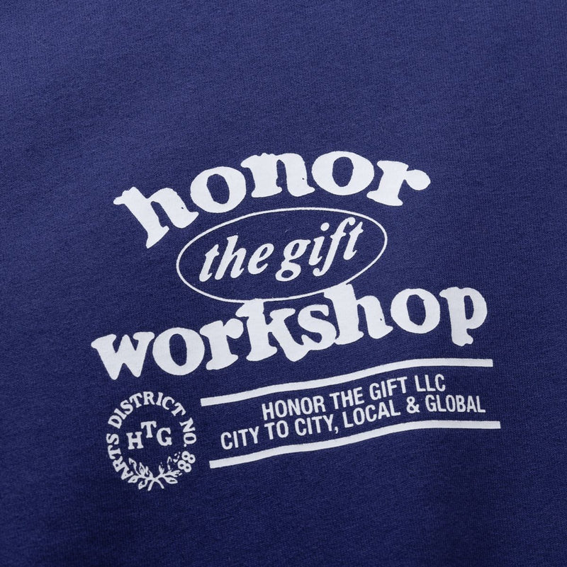 Honor Workshop Tee - Navy