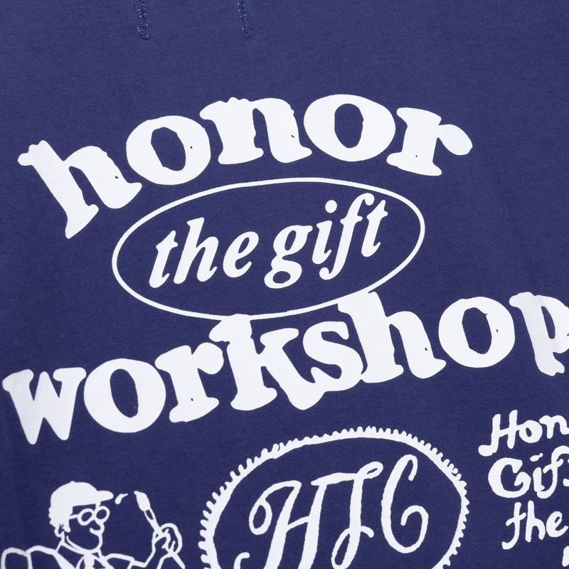 Honor Workshop Tee - Navy