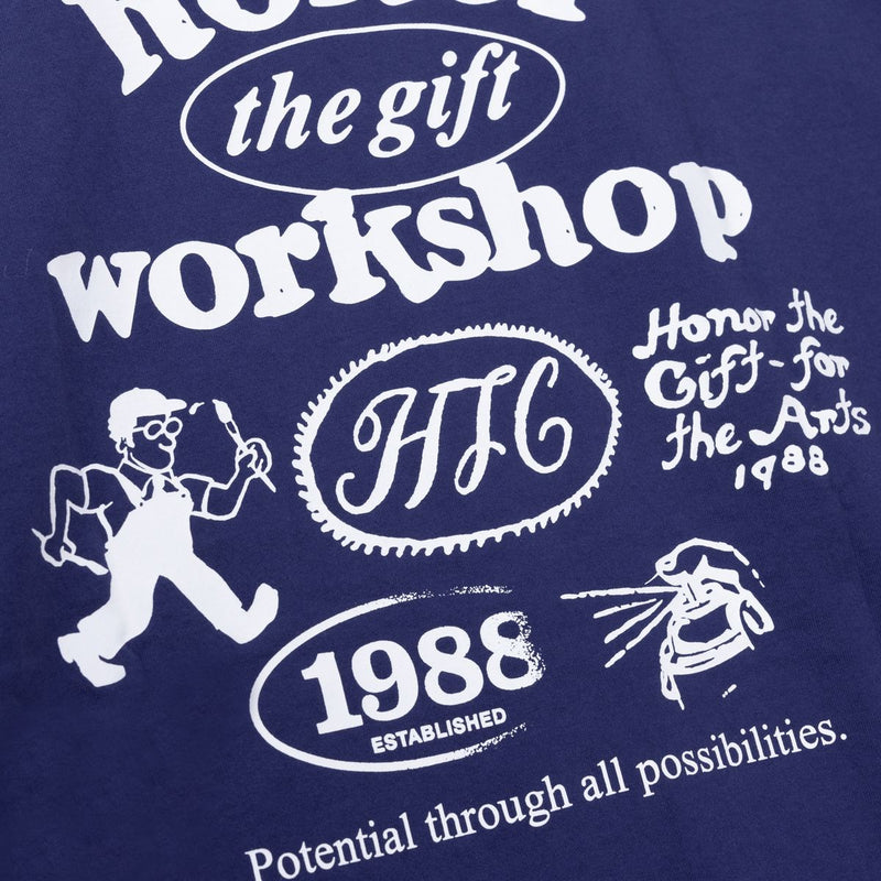 Honor Workshop Tee - Navy