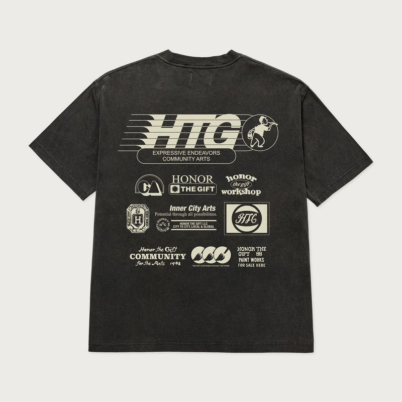 Paint Works Tee - Black