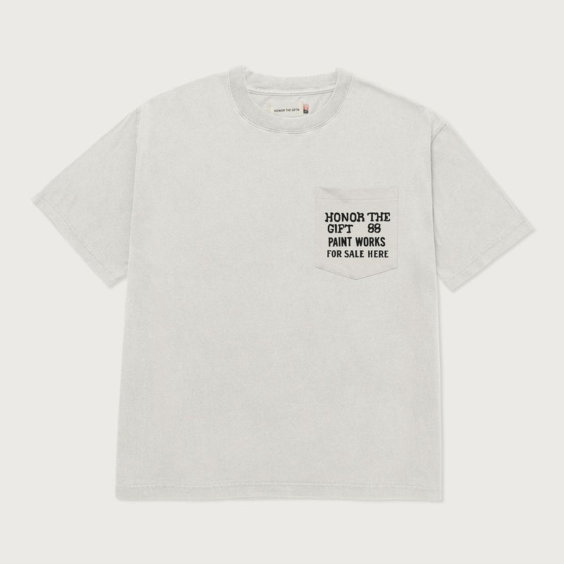 Paint Works Tee - Cream