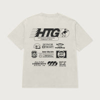 Paint Works Tee - Cream