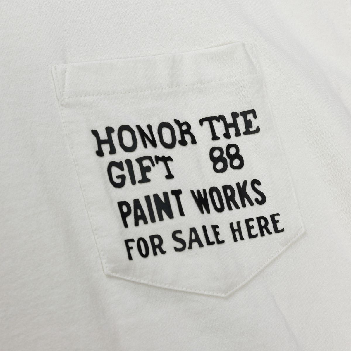 Paint Works Tee - Cream