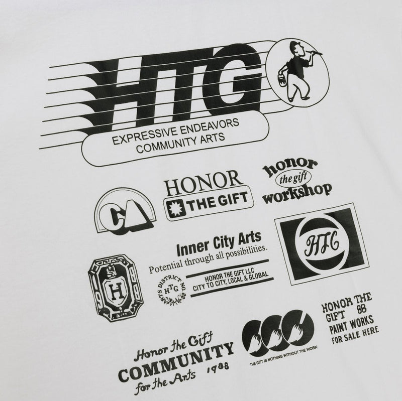 Paint Works Tee - Cream