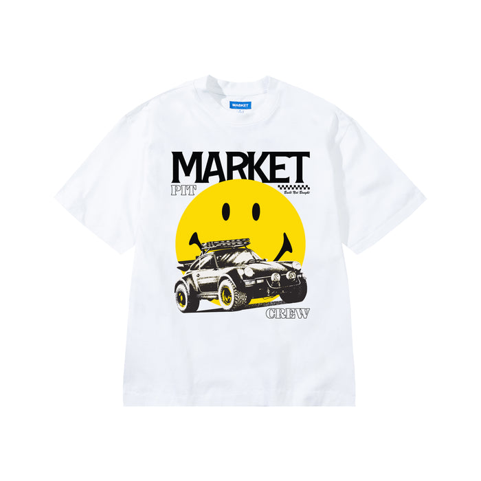 Smiley All Four Tee - White