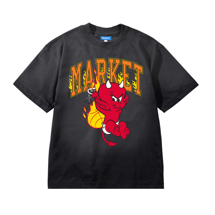 Hot Stuff Dunk Tee - Black