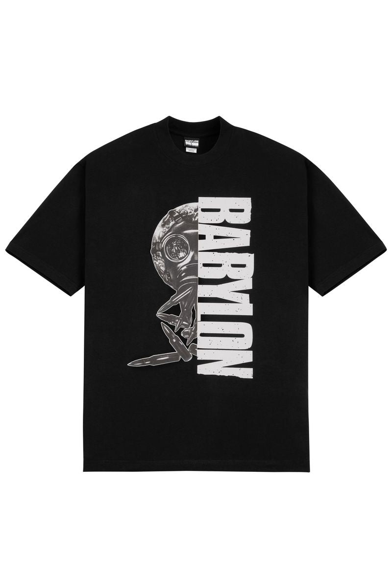 Gas Mask Tee - Black
