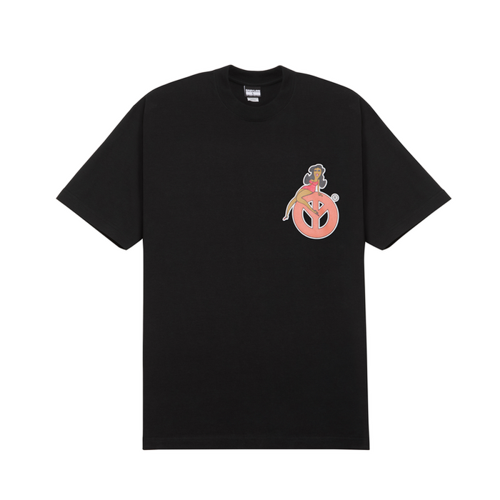Groovy Lady Tee - Black