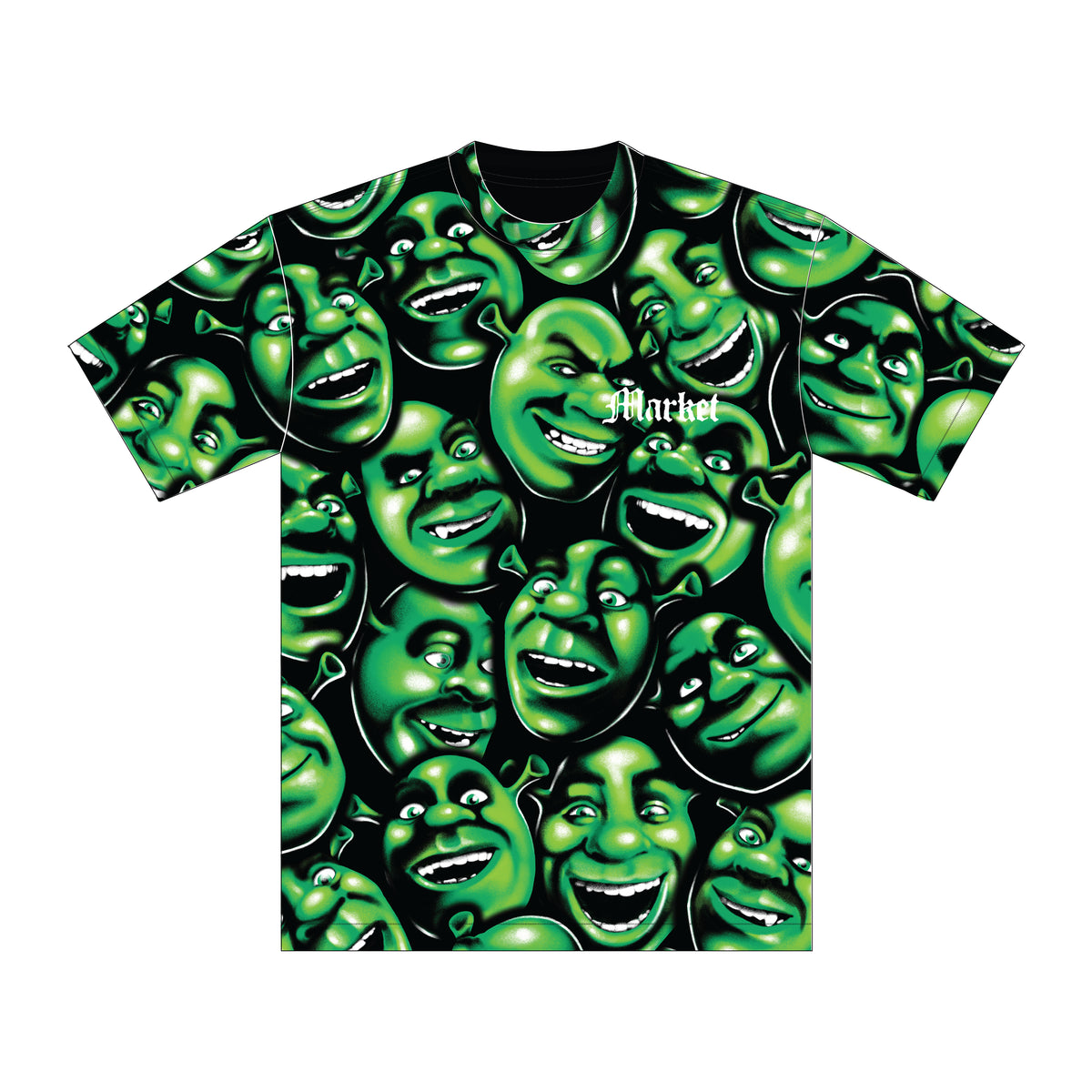 Shrek AOP Tee - Black