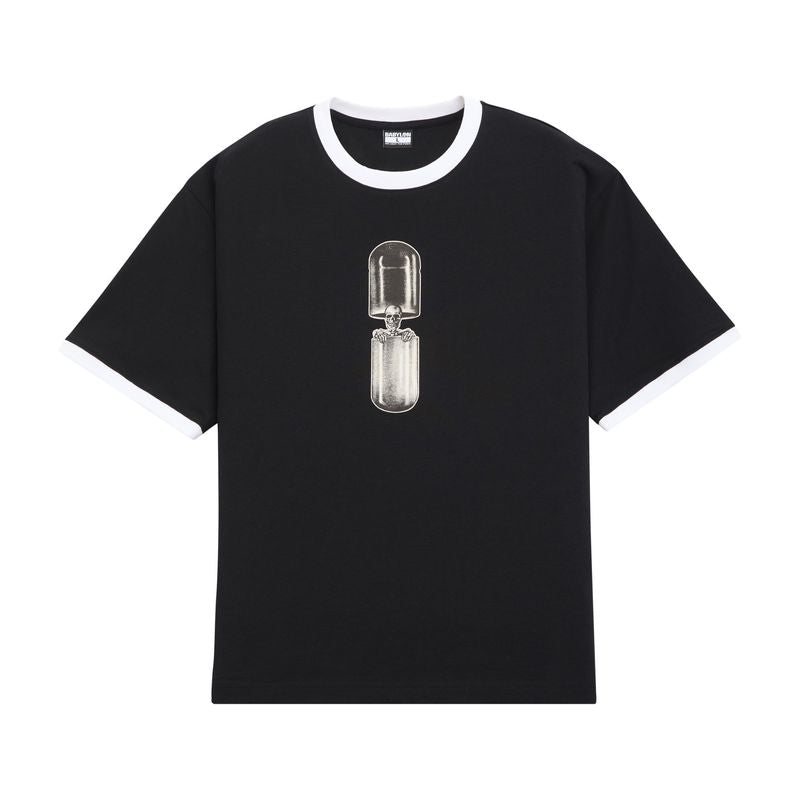 Ringer Tee - Black
