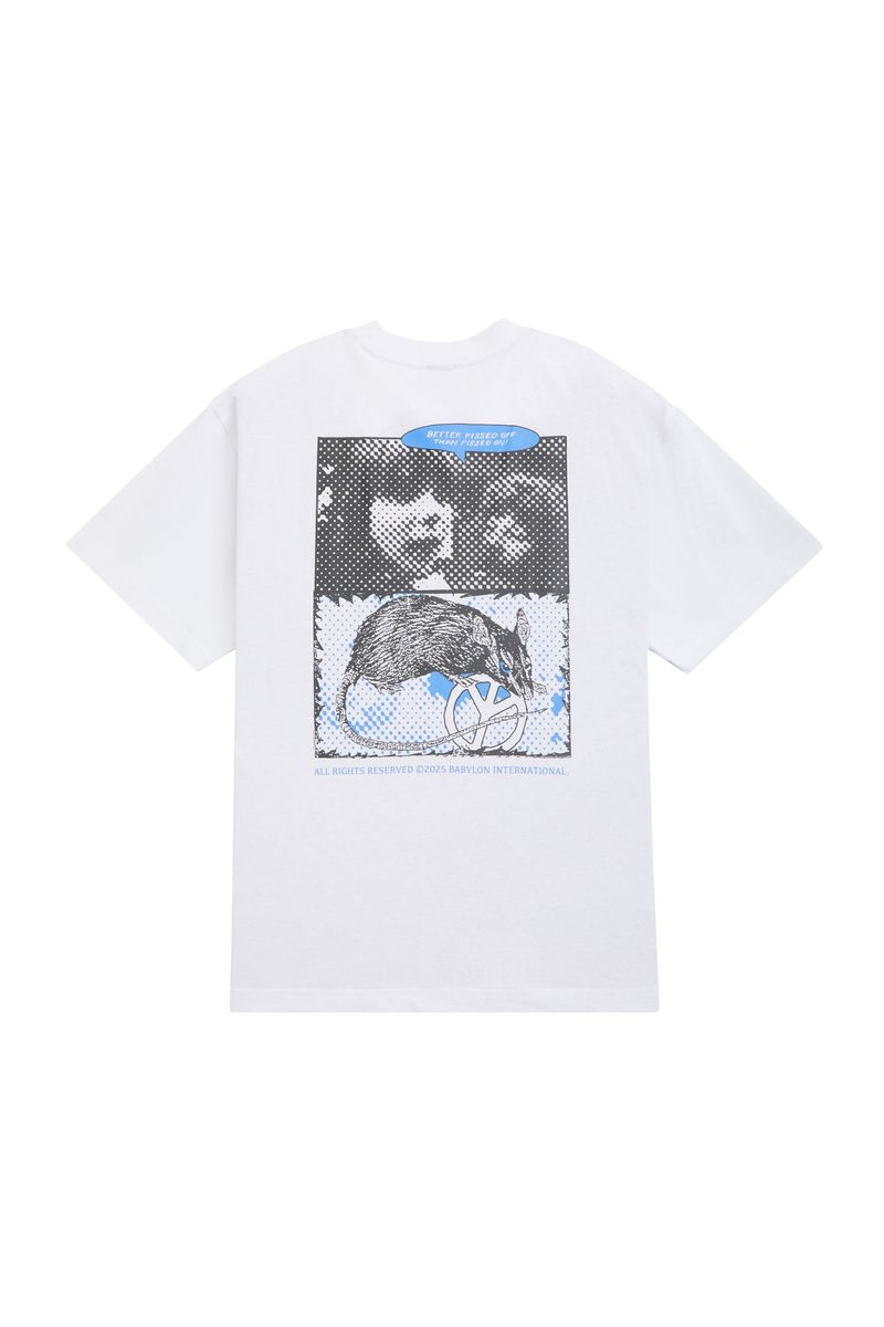 Pissed Off Tee - White