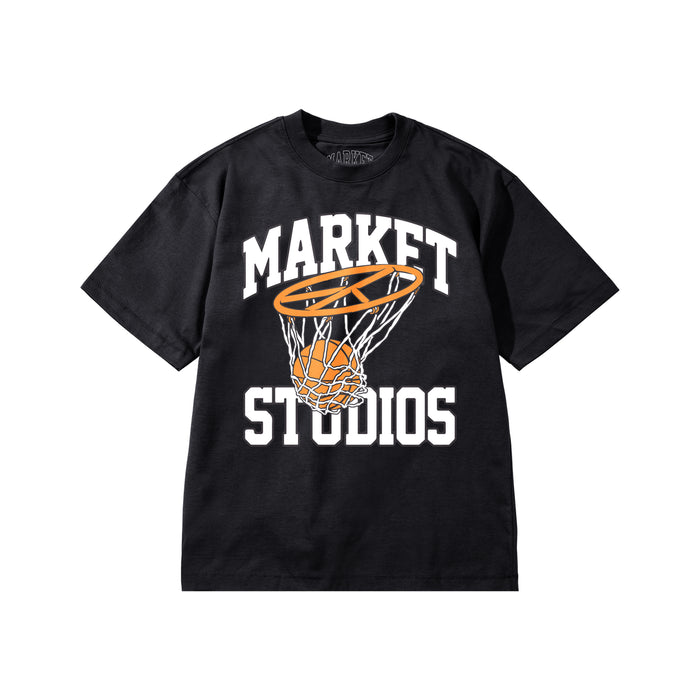 Shooting For Peace Tee - Washed Black