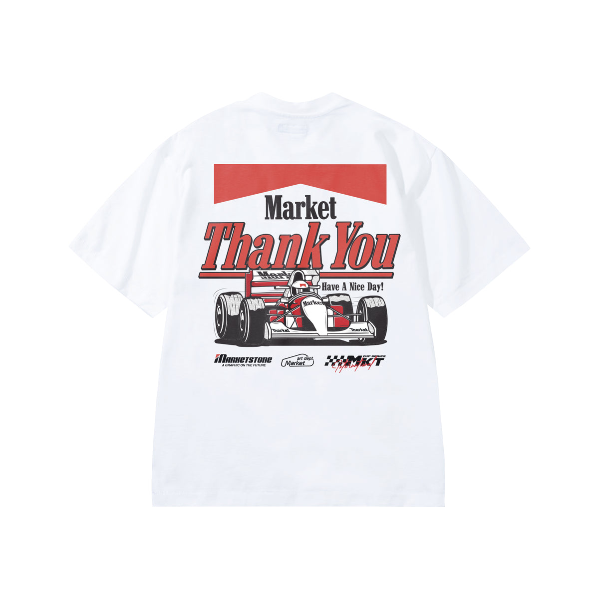 Have a Nice Day Tee - White