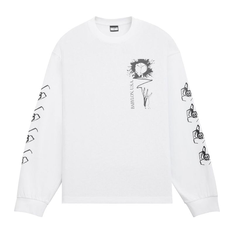 Sedition LS Tee - White