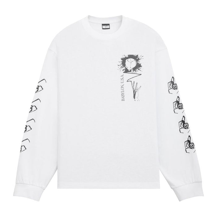 Sedition LS Tee - White